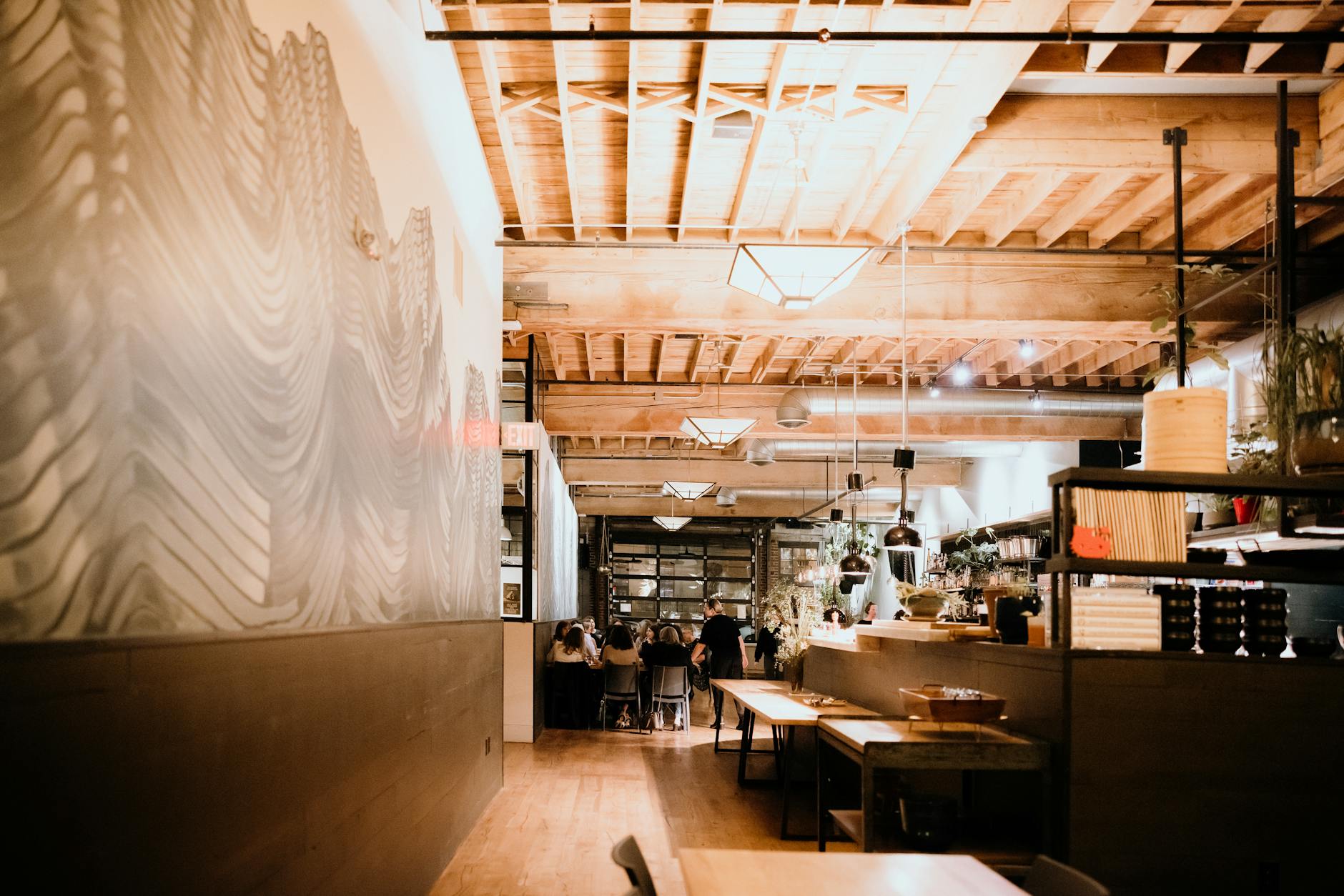 Inside Sakura Ramen House